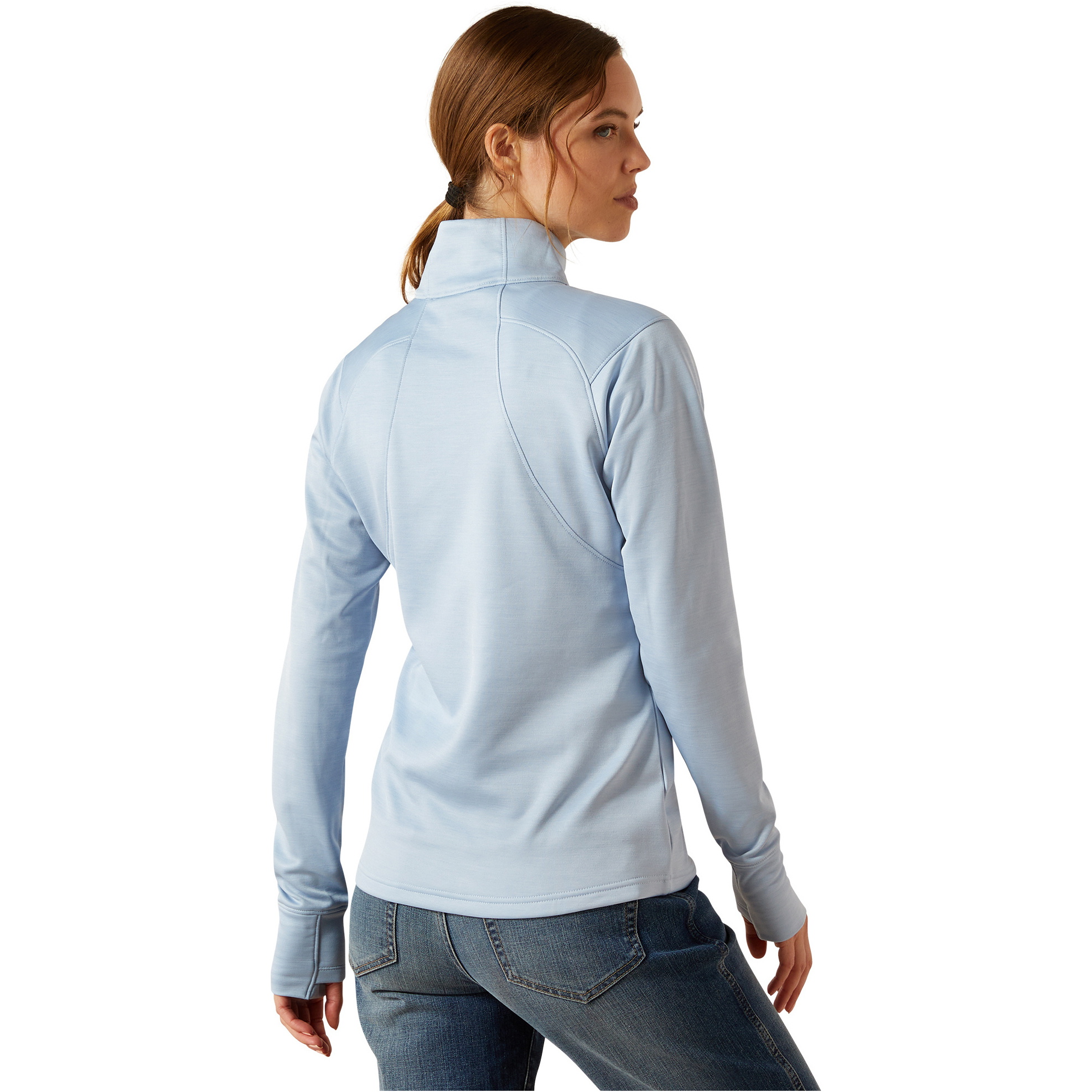 2025 Ariat Womens Team Eq 1/2 Zip Pullover 10062370 - Skyway
